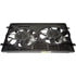 621-979 by DORMAN - Engine Cooling Fan Assembly - Plastic, 12 VDC, 65.2 AMP, 9 Blades, 14.33 in. Dia.