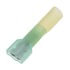 Dorman 638-456 Female Disconnect Terminal 16-14 Gauge Female Slide Waterproof Connector, .250 In., Blue