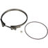 Dorman 667-699 Exhaust Clamp Turbocharger V-Band Clamp - Stainless Steel Housing Clamp for 6.7L Cummins Diesel