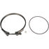 Dorman 667-699 Exhaust Clamp Turbocharger V-Band Clamp - Stainless Steel Housing Clamp for 6.7L Cummins Diesel