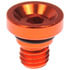 712-X95I5 by DORMAN - Wheel Nut Cap, Orange Aluminum