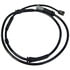 BW1034 by DORMAN - Disc Brake Pad Wear Sensor - Front, Oval, 1 Female Connector, 1 Male Pin Terminal
