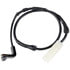 BW1038 by DORMAN - Disc Brake Pad Wear Sensor - White Female Connector, Oval, Pin Terminal