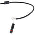 BW1077 by DORMAN - Disc Brake Pad Wear Sensor - Black Female Connector, Oval, Pin Terminal