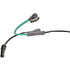 BW1122 by DORMAN - Disc Brake Pad Wear Sensor - Front, Oval, 1 Female Connector, 1 Male Pin Terminal