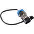 BW1140 by DORMAN - Disc Brake Pad Wear Sensor - Black Female Connector, Oval, Pin Terminal