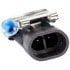 BW1140 by DORMAN - Disc Brake Pad Wear Sensor - Black Female Connector, Oval, Pin Terminal