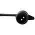 BW1146 by DORMAN - Disc Brake Pad Wear Sensor - Black Female Connector, Oval, Pin Terminal