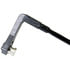 BW1181 by DORMAN - Disc Brake Pad Wear Sensor - Rear, Rectangle, 1 Female Connector, 1 Male Pin Terminal