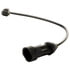 BW1197 by DORMAN - Disc Brake Pad Wear Sensor - Black Female Connector, Oval, Pin Terminal
