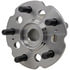 951-105 by DORMAN - Wheel Bearing and Hub Assembly - Rear, Steel, 160 mm. OD, 5 Wheel Stud, with ABS