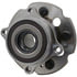 951-105 by DORMAN - Wheel Bearing and Hub Assembly - Rear, Steel, 160 mm. OD, 5 Wheel Stud, with ABS