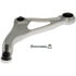 CB69303PR by DORMAN - Suspension Control Arm