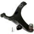CB72123PR by DORMAN - Suspension Control Arm And Ball Joint Assembly