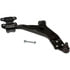 CB85464PR by DORMAN - Suspension Control Arm and Ball Joint Assembly