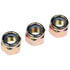 250-012BX by DORMAN - Hex Lock Nuts With Nylon Ring-Grade 2- Thread Size; 3/8-16 In.