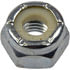 251-009BX by DORMAN - Hex Lock Nuts With Nylon Ring-Grade 2- Thread Size; 10-32 In.