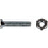 Dorman 350-005BX Nut Hex Nut-Machine Screw-Grade 2- Thread Size; 8-32, Height 7/64 In.