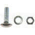 605-022BX by DORMAN - Bumper Bolt With Nuts - 3/8-16 In. x 1-1/4 In.