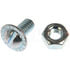 848-002BX by DORMAN - License Plate Fasteners- 1/4-20 x 1/2 In.