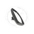 Blumaq 2030780 Door Mirror Door Mirror - Convex, fits Caterpillar Articulated Truck 700 Series
