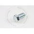 4545470 by BLUMAQ - Bolt - 1.969" Length, Hexagonal Head, M24-3 Thread