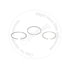 Blumaq 4569323 Engine Piston Ring Set Engine Piston Ring Set - fit for Caterpillar Applications