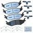 MKD1046FM by BENDIX - FLEET METLOK Disc Brake Pad Set