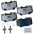 MKD799FM by BENDIX - FLEET METLOK Disc Brake Pad Set