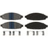 MKD931 by BENDIX - Disc Brake Pad Set