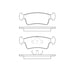 Bendix E10703590 Disc Brake Pad Set Pad Set