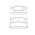 Bendix E10706700 Disc Brake Pad Set Pad Set