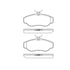 Bendix E10906760 Disc Brake Pad Set Pad Set