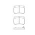 E10907330 by BENDIX - Pad Set