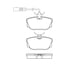 Bendix E10908771 Disc Brake Pad Set Pad Set