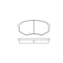 Bendix E11004330 Disc Brake Pad Set Pad Set