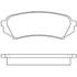 E11007730 by BENDIX - Pad Set