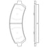Bendix E11007260 Disc Brake Pad Set Pad Set