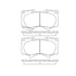 Bendix E11009760 Disc Brake Pad Set Pad Set