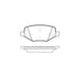 Bendix E11013770 Disc Brake Pad Set Pad Set