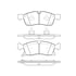 E11014550 by BENDIX - Pad Set
