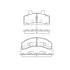 Bendix E11102150 Disc Brake Pad Set Pad Set