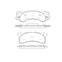Bendix E11101530 Disc Brake Pad Set Pad Set