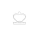 Bendix E11105181 Disc Brake Pad Set Pad Set