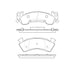 Bendix E11106140 Disc Brake Pad Set Pad Set