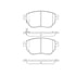Bendix E11109691 Disc Brake Pad Set Pad Set