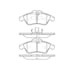 Bendix E11111770 Disc Brake Pad Set Pad Set