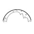 E11600620 by BENDIX - Formula Blue™ New Bonded Brake Shoes - Front or Rear, 220AT-62 (FMSI), 12 in. x 2 in. Brake Drum Diameter