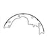 Bendix E11602460 Drum Brake Shoe Brake Shoe