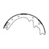 E11603370 by BENDIX - Formula Blue™ New Bonded Brake Shoes - Front, 2065T-337 (FMSI), 11 in. x 2-3/4 in. Brake Drum Diameter